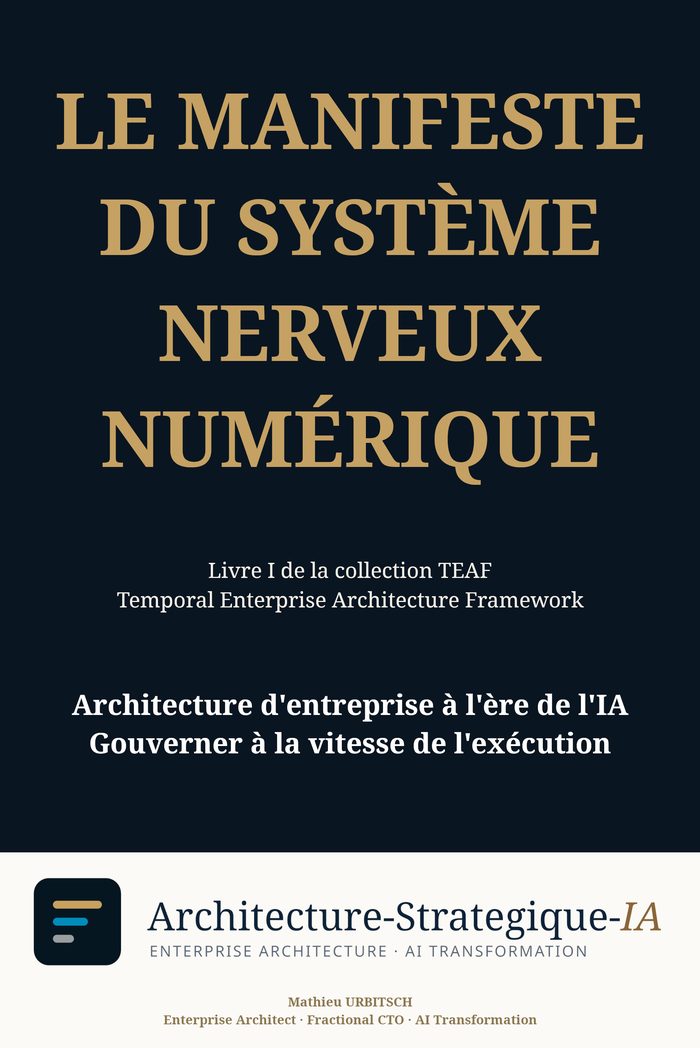 Couverture — TEAF — Livre I : Le Manifeste du Système Nerveux Numérique