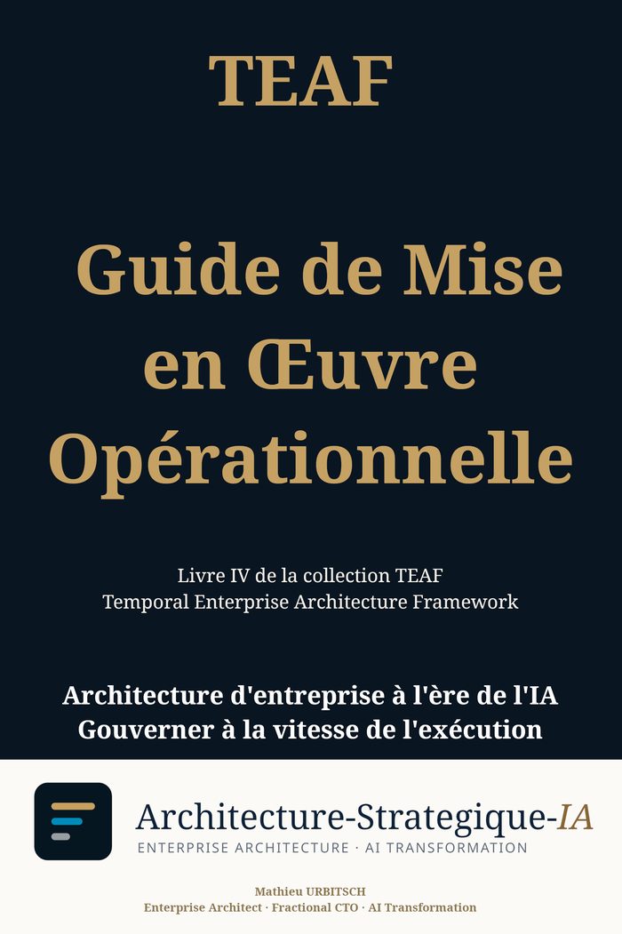 Couverture — TEAF — Livre IV : Guide de Mise en Œuvre Opérationnelle